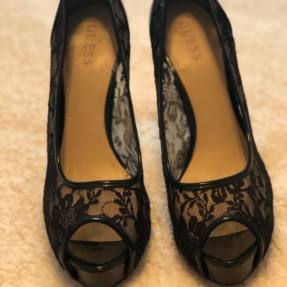 Guess Lace Heels - Picture 2 of 6